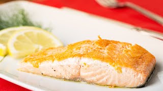 Salmone in padella  Una ricetta che piace a tutti [upl. by Aivil802]