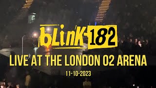 Blink182 Live at London o2 Arena 11October2023 [upl. by Lucine]