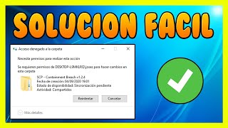 ✅ Necesitas Permisos para Realizar esta Acción Windows 10 SOLUCIÓN [upl. by Corella674]