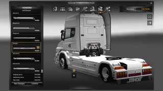 Euro Truck Simulator 2Customization Scania T [upl. by Lanfri]