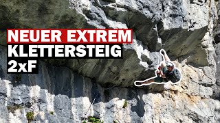 Der neue schwerste Klettersteig Platzbock Klettersteig [upl. by Tennaj128]