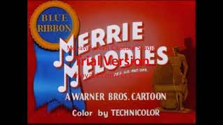 Theme Song to Merrie Melodies low pitched [upl. by Ellehcam]