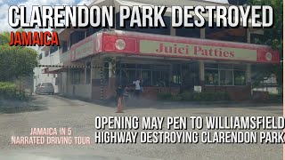 Clarendon Park Destroyed Jamaica [upl. by Ettelocin]