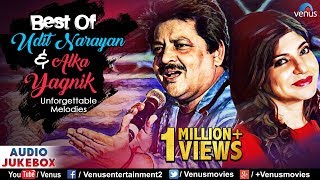 Best Of Udit Narayan amp Alka Yagnik  Evergreen Unforgettable Melodies  JUKEBOX 90s Romantic Songs [upl. by Avin]