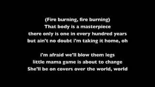 Sean Kingston  Fire Burning Lyrics [upl. by Icam]