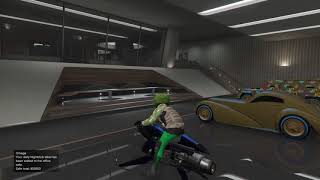 gta 5 online  store any garage car in the terrorbyte [upl. by Naelcm]