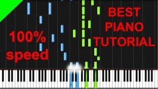 Chopsticks easy piano tutorial [upl. by Nellek]