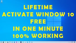 How to activate windows 10 without any key 100 working  how to activate windows10 [upl. by Ko]