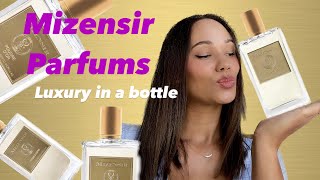 Mizensir perfumes  Luxurious Fragrances [upl. by Ynohtnacram]