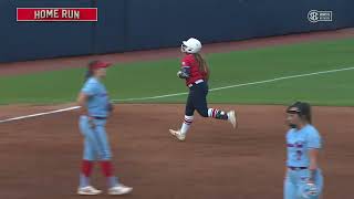 HIGHLIGHTS  Ole Miss Softball defeats Louisiana Tech 6  1 41223 [upl. by Klingel]