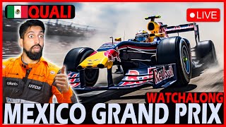 F1 LIVE  Mexico GP Qualifying Watchalong With Commentary [upl. by Dalury]