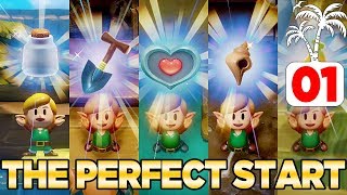 How to Have the PERFECT Start in Links Awakening Switch  100 Walkthrough 01 [upl. by Greenleaf156]