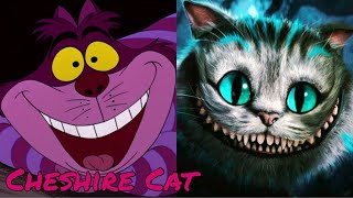 Cheshire Cat  Movie Evolution 1951  2016 Alice In Wonderland  Alice Through The Looking Glass [upl. by Soirtimid]