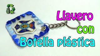 Llavero personalizable con botella plástica Reciclaje Ecobrisa [upl. by Akiaki]