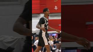 Keon Johnson Fades And Makes FOR THE WIN At NBA2KSummerLeague 🔥 shorts [upl. by Enilreug231]