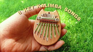 8 Key Kalimba Easy Beginner Songs Tutorial [upl. by Lleneg]