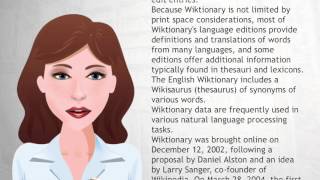 Wiktionary  Wiki Videos [upl. by Noell]