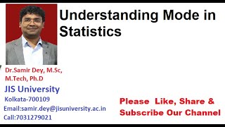 Mode  Understanding of Mode in Statistics  Calculate of Mode [upl. by Mala]