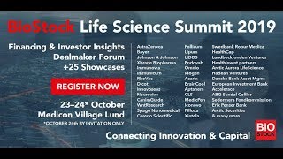 BioStock Live Life Science Summit 20191024 [upl. by Knutson777]