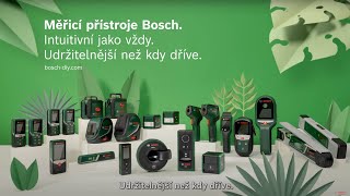 Měřicí přístroje Bosch Intuitivní jako vždy Udržitelnější než kdy dříve [upl. by Ecyt]