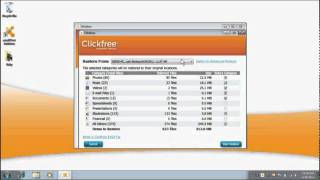 How to use EASY Restore  Clickfree TV [upl. by Tani]