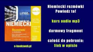 Język niemiecki dla początkujących  rozmówki  audio kurs [upl. by Aleakcim153]