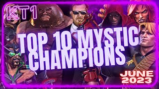 Top 10 Best MYSTIC Champions In Game Right Now MCOC Ranking Series June 2023 [upl. by Longo]