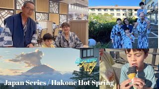 Japan Vlog Series Day 2amp3 I Hakone Hot Spring I Bormann Family Vlog [upl. by Nadual187]