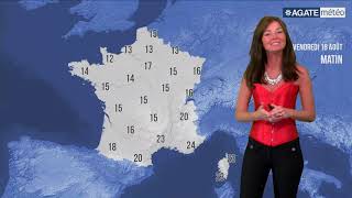 MÉTÉO AGATE DU 18 08 2017 [upl. by Mcnutt577]