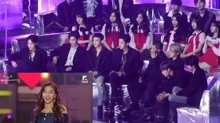 Exo Reaction Twice Likey  MMA 2017 [upl. by Brnaba]