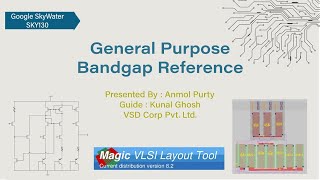 General Purpose Bandgap Reference Circuit  avsdbgp3v3sky130 [upl. by Neened]