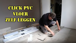 Click PVC vloer zelf leggen gaat dat een beetje [upl. by Dnomad]