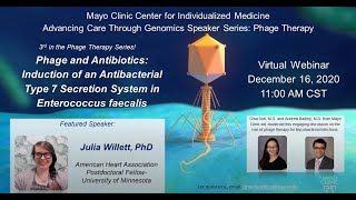 Phage and AntibioticsInduction of an Antibacterial Type 7 Secretion System in Enterococcus faecalis [upl. by Pieter]