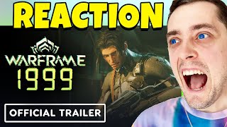 Warframe 1999  Official Reveal Trailer reaction [upl. by Nadaha]