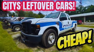 CHEAP Cars at City Surplus Auto Auction [upl. by Massimo]