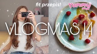 FIT PAKCAKES  Z KIM NAGRAŁAM FILMIK  VLOGMAS 14 [upl. by Oirretno]