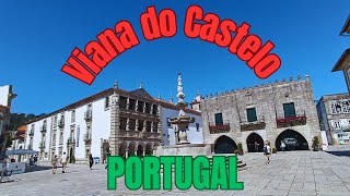 CENTRO DE VIANA DO CASTELO  imigrantesemportugal viralvideo [upl. by Enos344]