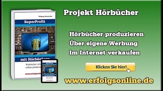 Sich eine Existenz aufbauen  eine neue Existenz aufbauen mit »SuperProfit mit Hörbüchern« [upl. by Deden]