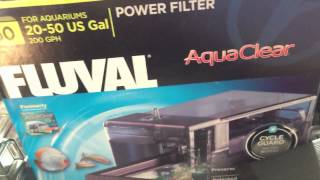 Fluval Aquaclear 50 Power Filter [upl. by Sachs]