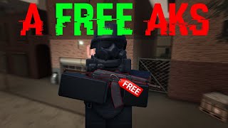 A FREE AKS  CRIMINALITY ROBLOX [upl. by Lynelle]