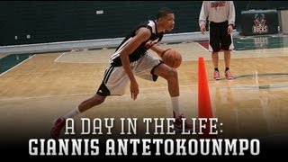 A Day In The Life Of Giannis Antetokounmpo [upl. by Hulen727]