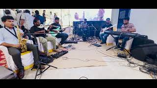 Yesu Raaja Ennai Aazhum  live Sax Violin instrumental  Band Performance Roland TD 17 KV [upl. by Helbonia227]