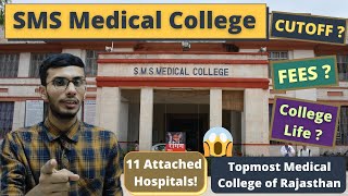 Life At SMS Medical College  SMS College Life Campus Tour Hostels Cutoff [upl. by Julieta]