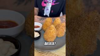 COXINHA COM MASSA DE BATATA SEM FARINHA E SEM LEITE 😱🤤 [upl. by Redna]