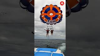 BALI 🇮🇩 GREAT ACTIVITIES  ADVENTURE PARASAILING [upl. by Darla829]