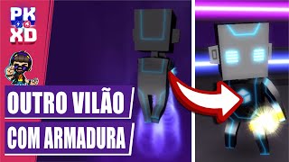 PK XD  BOMBA OUTRO VILÃO OFICIAL COM ARMADURA E PODERES DE VELOCIDADE [upl. by Patricio]