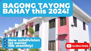 BAGONG BAHAY SA BAGONG TAYONG SUBDIVISION  CABUYAO LAGUNA [upl. by Anegal920]