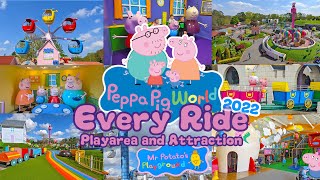 The Edge Paultons Park Home of Peppa Pig World Oct 2023 4K [upl. by Lleumas]