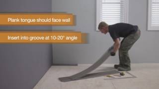 How to Install Locking Vinyl Plank [upl. by Dnalyram]