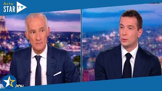 “Ce n’est pas vrai Monsieur ” Jordan Bardella reprend Gilles Bouleau en direct [upl. by Oderfodog408]